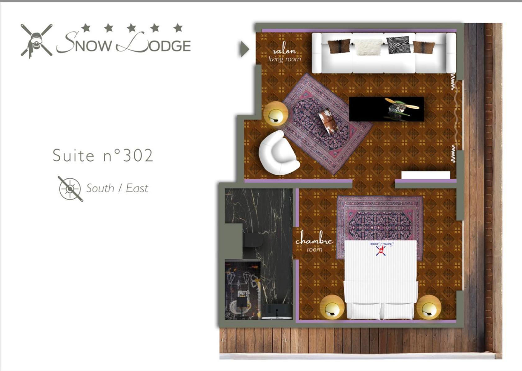 Snow Lodge Hotel Courchevel 1850 외부 사진